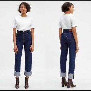 Levi’s Ribcage Raw Denim